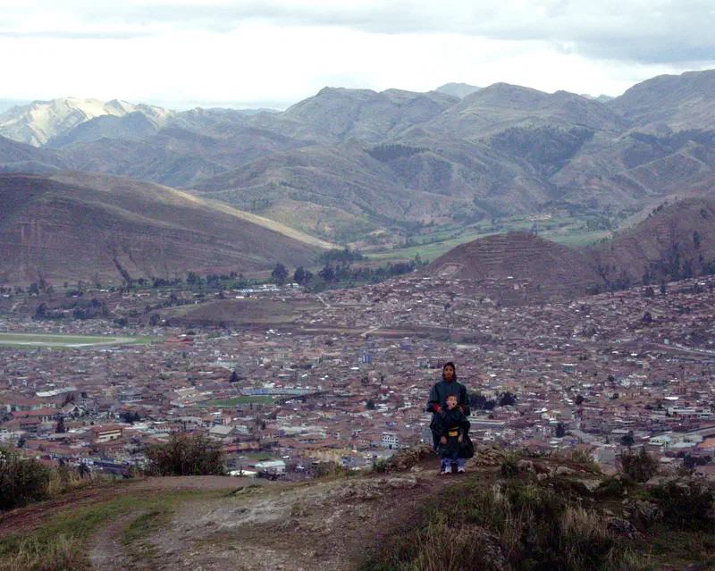 Cuszco from Saqsaywaman (Barkha-Kit)