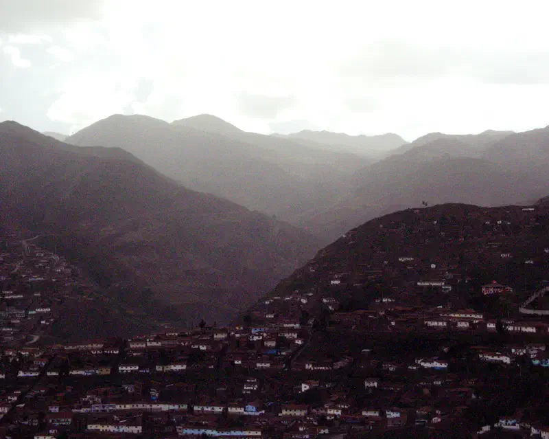 Cuszco from Saqsaywaman