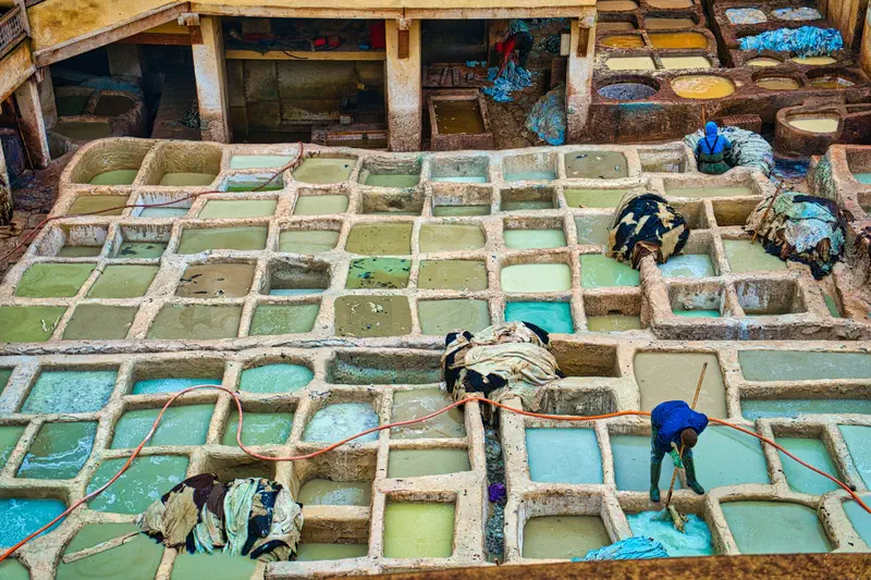More tannery - makes for good photos...