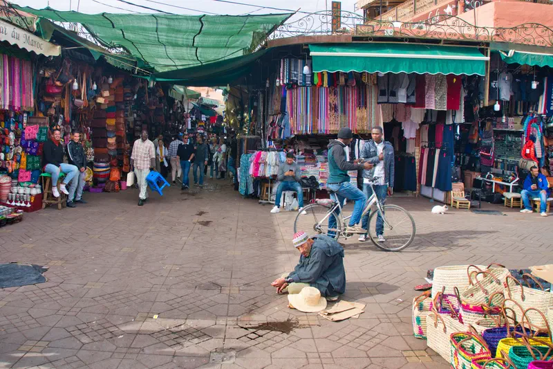 There weren't very many beggars, but everyone wanted to help…